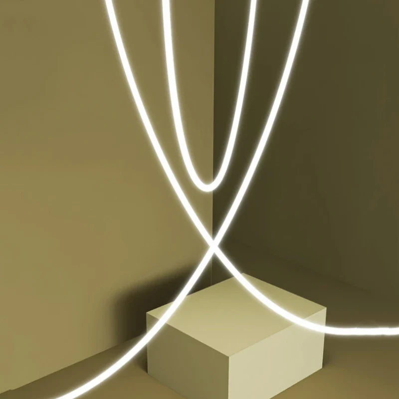 Afralia™ Modern LED Pendant Lamp for Dining Table Island Lighting