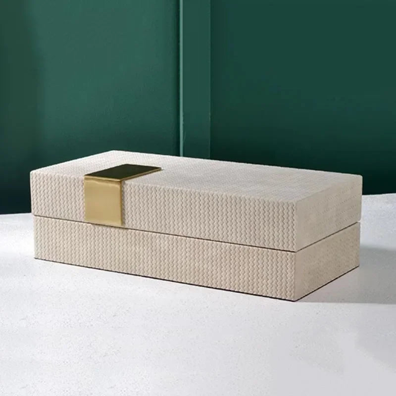 Afralia™ Leather Jewelry Box: Chic Storage Solution for Dresser or Desk