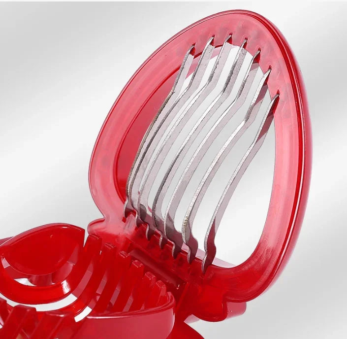 Afralia™ Strawberry Slicer Cutter Kitchen Gadget Salad Berry Cake Decoration Tool