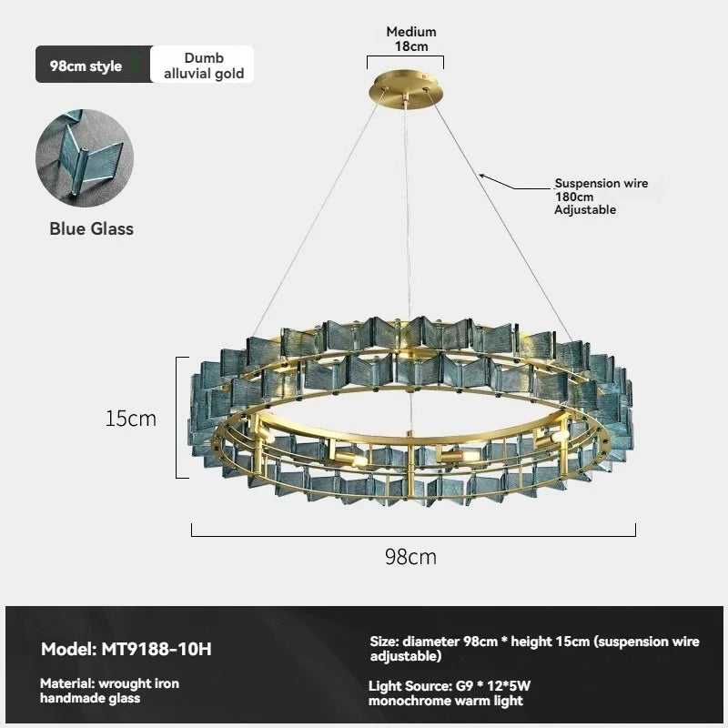 Afralia™ Glass Ceiling Chandelier: Elegant Italian Design for Home, Hotel, Study & Bedroom Decor
