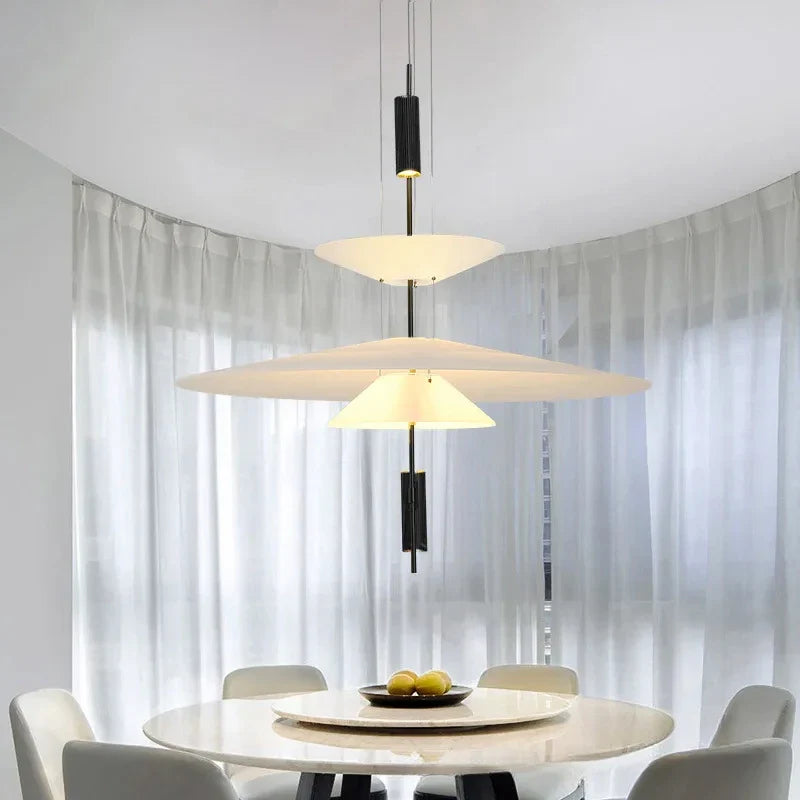 Afralia™ LED Acrylic Ceiling Pendant Lamp for Modern Home Decor Lighting