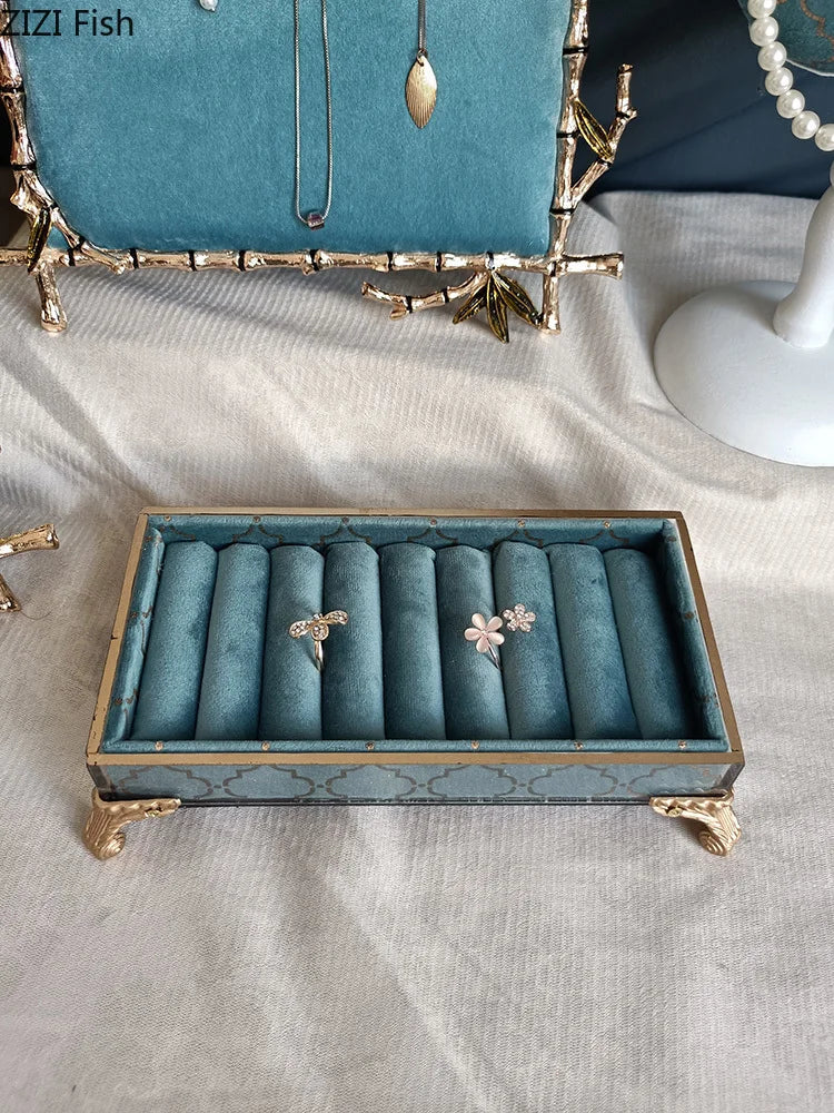 Afralia™ Jewelry Display Shelf: Stylish Desktop Ornaments and Storage Rack