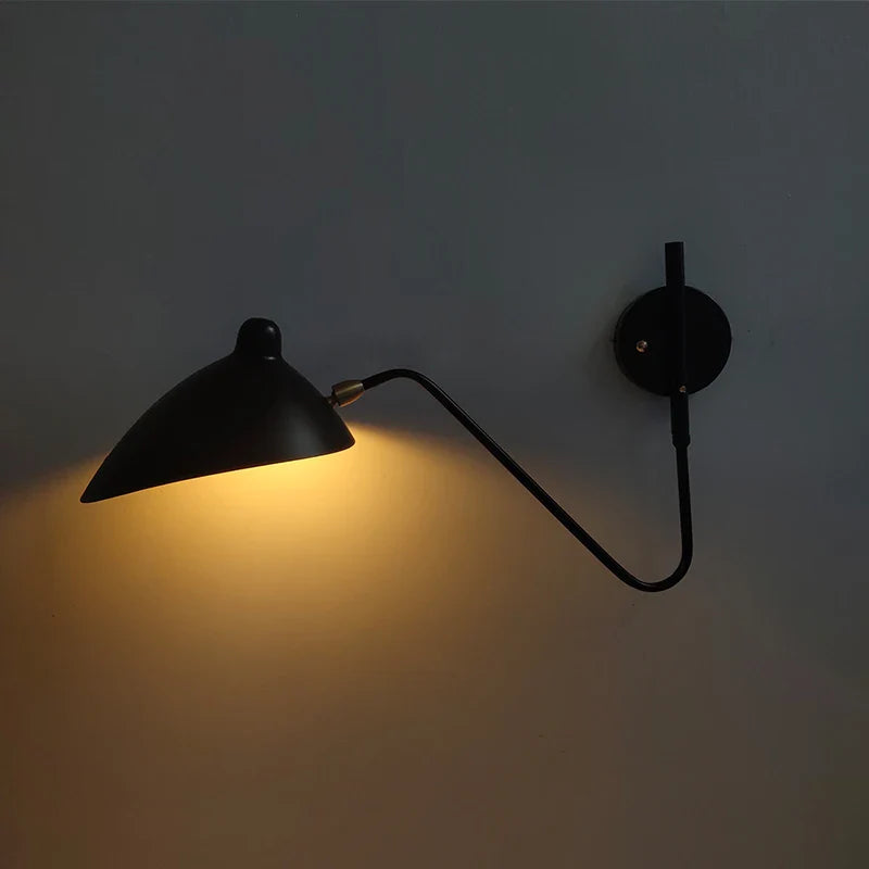 Afralia™ Industrial Nordic Wall Lamp for Bedroom, Living Room LED Fixture