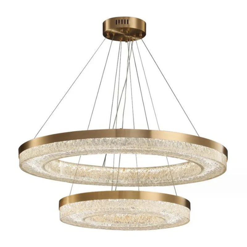 Afralia™ Copper Resin Remote Control Pendant Lamps for Modern Minimalist Living Dining Kitchen Bedroom