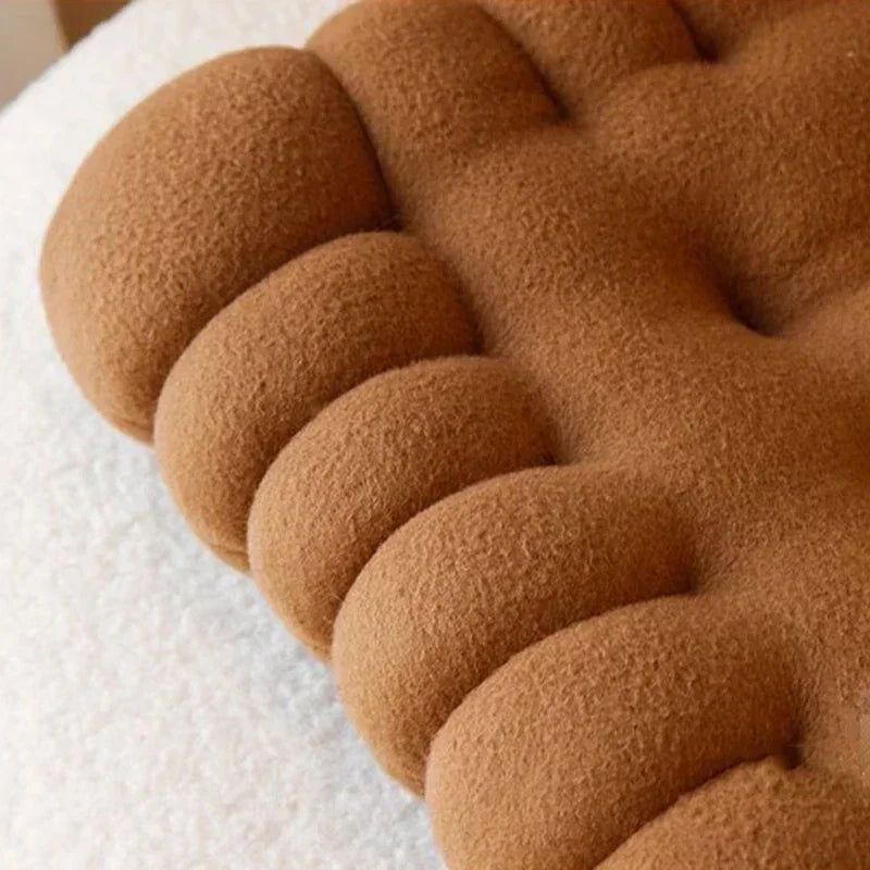 Afralia™ Biscuit Sofa Cushion: Soft Chair Seat Cushion for Home Decor and Living Room