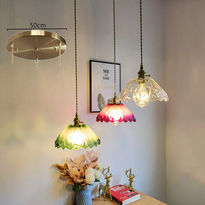 Afralia™ Japanese Style LED Hanging Lamp Pendant Light Fixtures for Home Decor