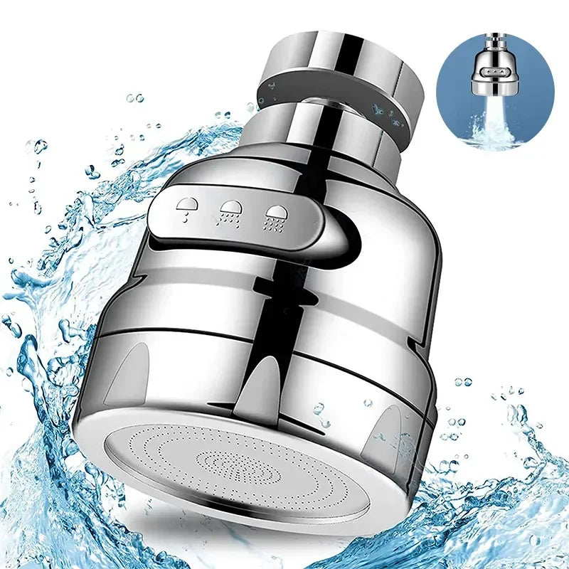 Afralia™ Swivel Kitchen Faucet Aerator Sprayer Filter Nozzle Water Saving Connector