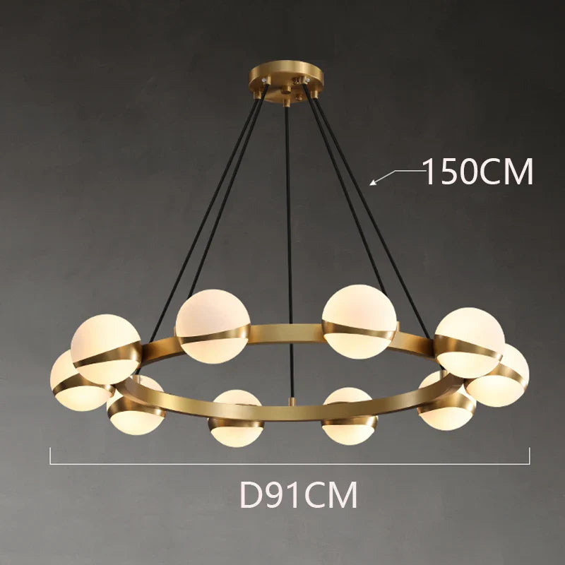 Afralia™ Modern LED Pendant Light Chandeliers for Living Room and Dining Room