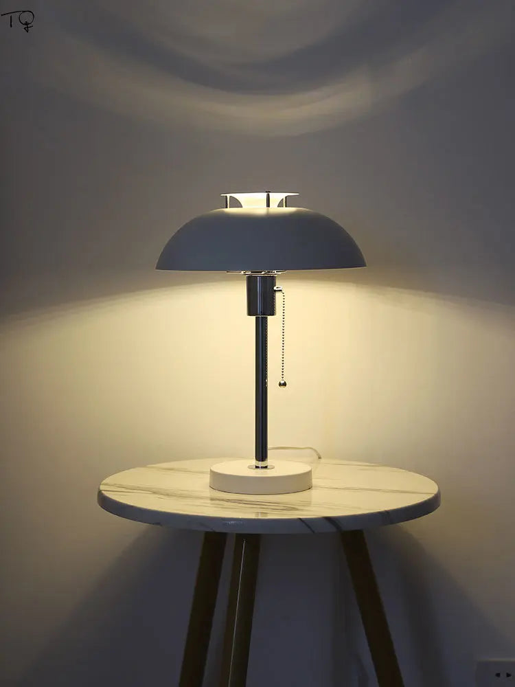 Afralia™ Bauhaus LED Table Lamp for Retro Atmosphere in Living Room or Bedroom