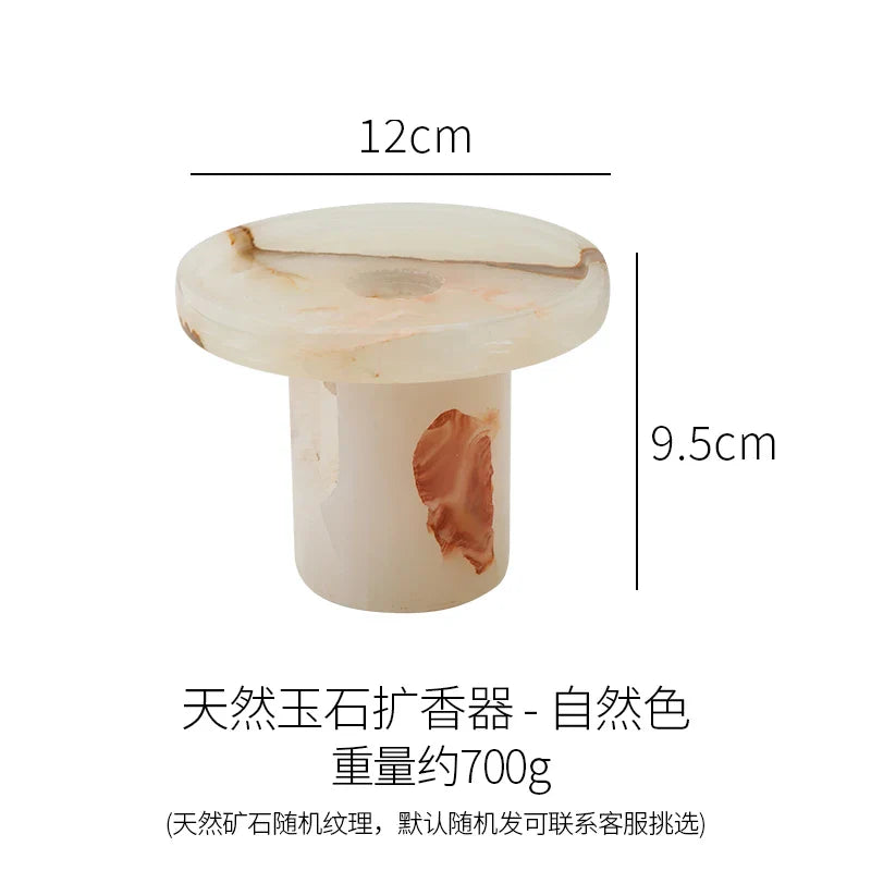 Afralia™ Marble Stone Aromatherapy Diffuser & Oil Melt Burner