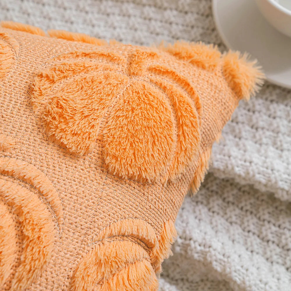 Afralia™ Halloween Plush Cushion Cover for Festive Living Room Decor