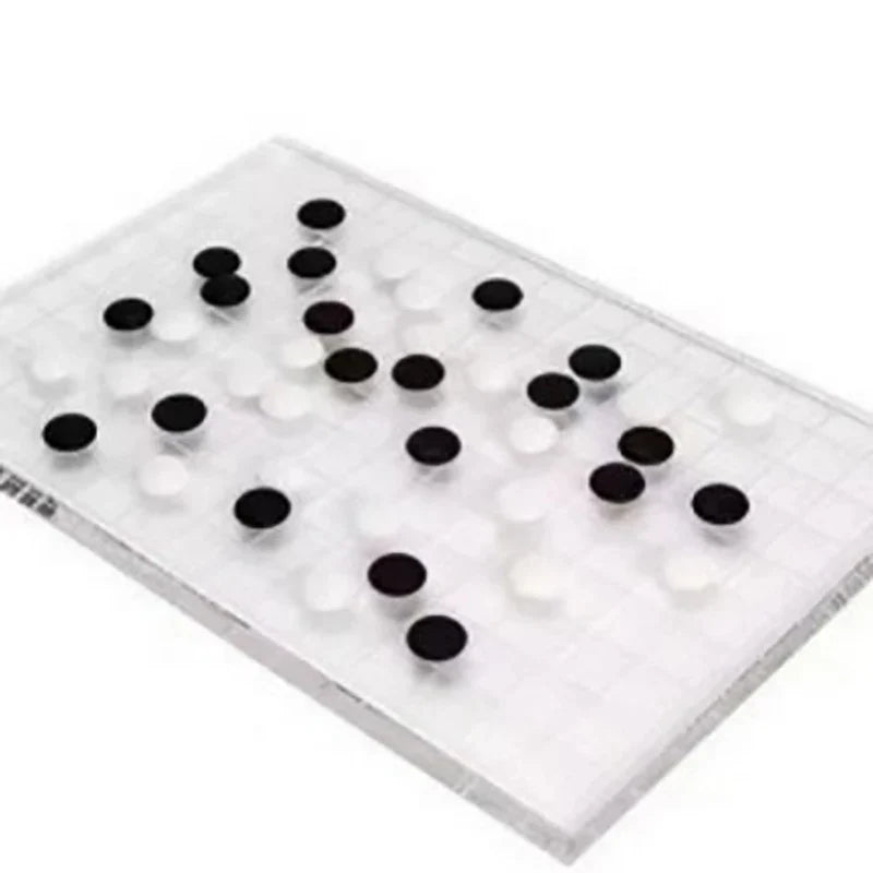 Afralia™ Geometric Chess Set - Minimalist Chessboard & Pieces for Casual Games