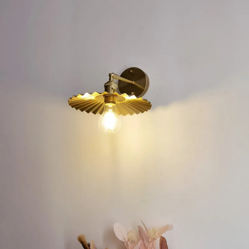 Afralia™ Copper LED Wall Light for Modern Spaces.