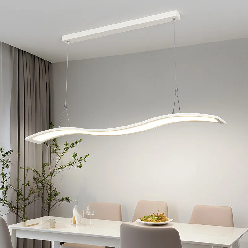 Afralia™ Modern LED Chandeliers for Dining Room & Kitchen Lighting