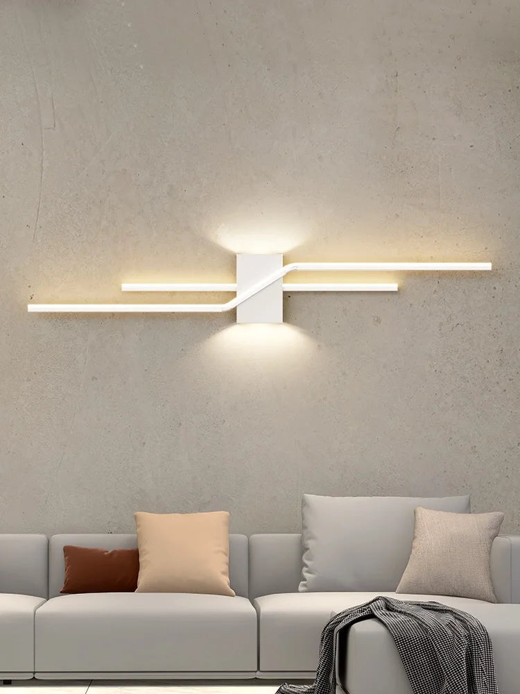Afralia™ Modern LED Wall Lamp for Bedroom Closets Indoor Lighting Wall Decor