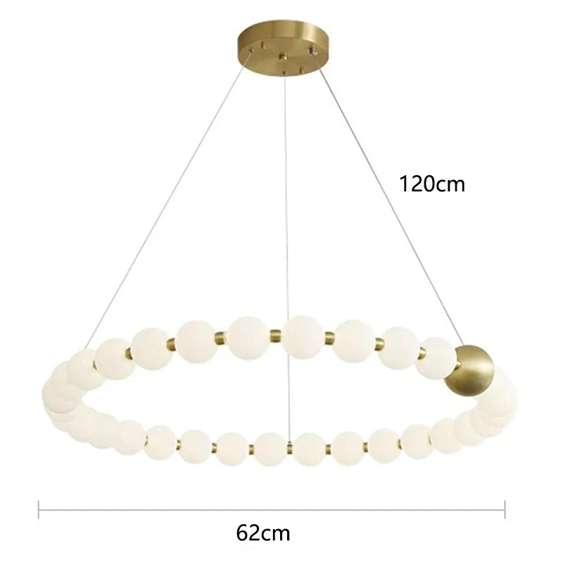 Afralia™ Modern LED Pendant Light Chandeliers for Living Room and Dining Room