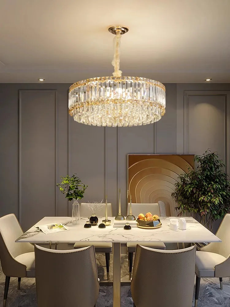 Afralia™ Crystal Chandeliers: Luxury Creative Design for Living Room Renovation