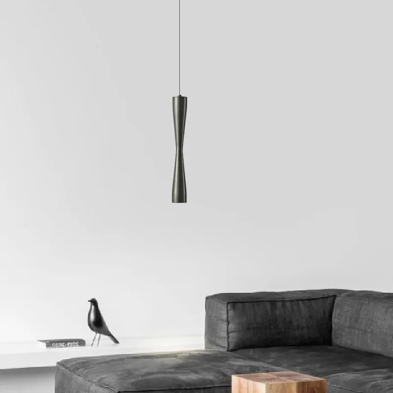 Afralia™ Copper Black Gold LED Pendant Light with Adjustable Cord - 3 Changeable Options