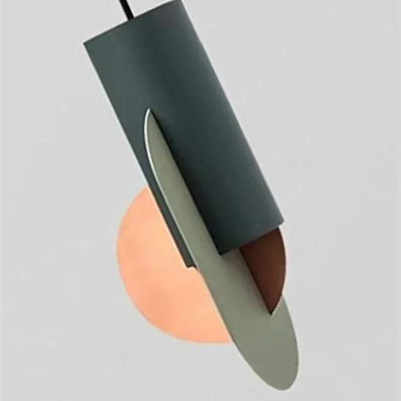 Afralia™ Macaron Pendant Light: Stylish Italian Design for Living Room, Bedroom, and Restaurant