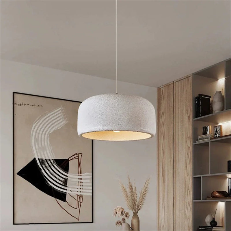 Afralia™ Nordic Bowl Wabi Sabi E27 LED Chandelier Pendant Lights for Dining Room