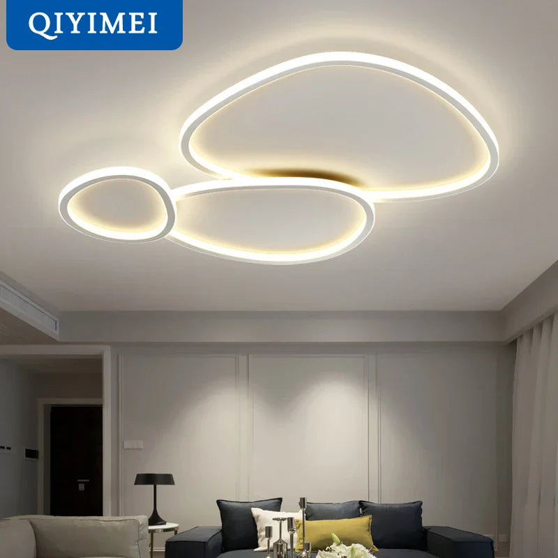 Afralia™ LED Smart Chandeliers | Bedroom Dining Living Room Lighting Luminaire Fixtures