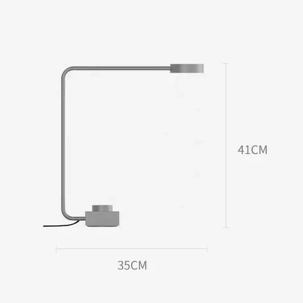 Afralia™ LED Desk Lamp: Rotatable Modern Study Lamp for Bedroom Office Home Decor