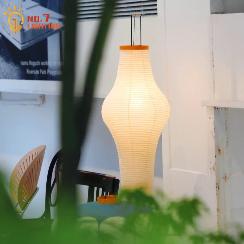 Afralia™ Japanese Zen Art Floor Lamp for Living Room Bedroom Study Loft