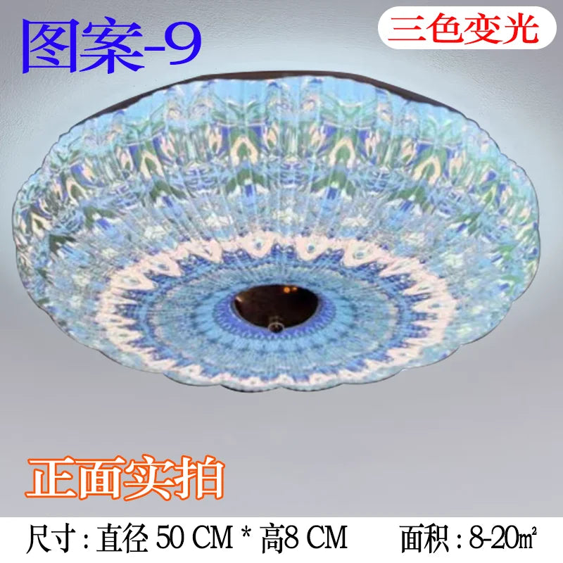 Afralia™ Energy-Efficient Bohemian LED Ceiling Lights for Bedroom - Bedazzling Eye Care