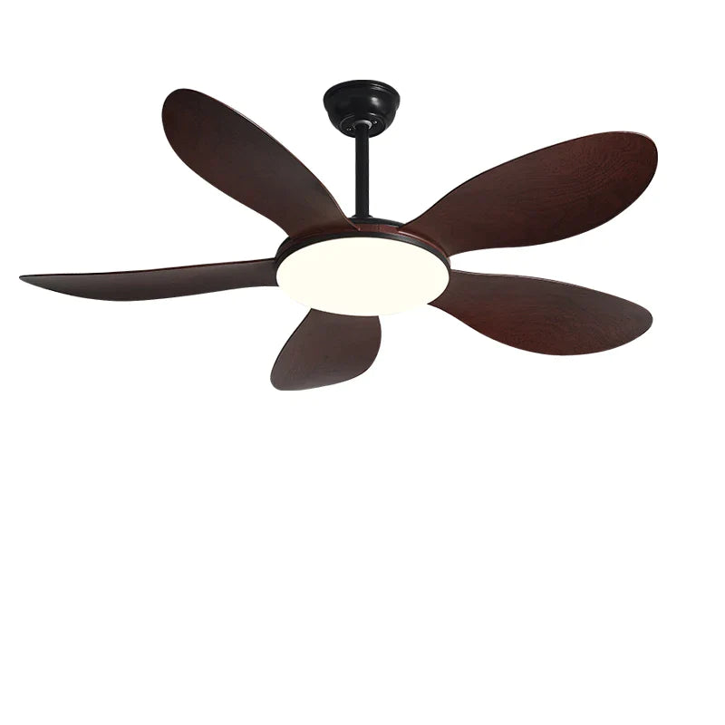 Afralia™ Black DC Ceiling Fan Light Strong Wind Indoor Electric Fan 2023