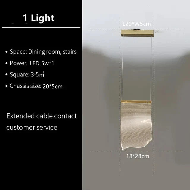 Afralia™ LED Modern Ceiling Chandelier for Living Room Staircase Restaurant Attic Home