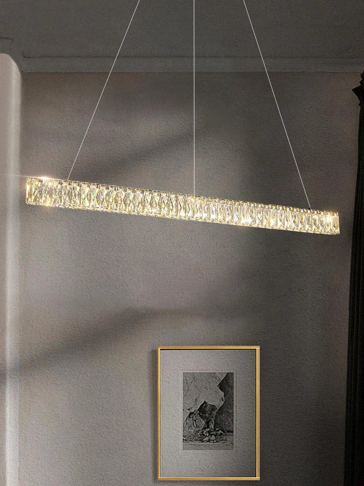 Afralia™ Luxury Crystal Chandelier for High-End Dining Tables by Italian Designer