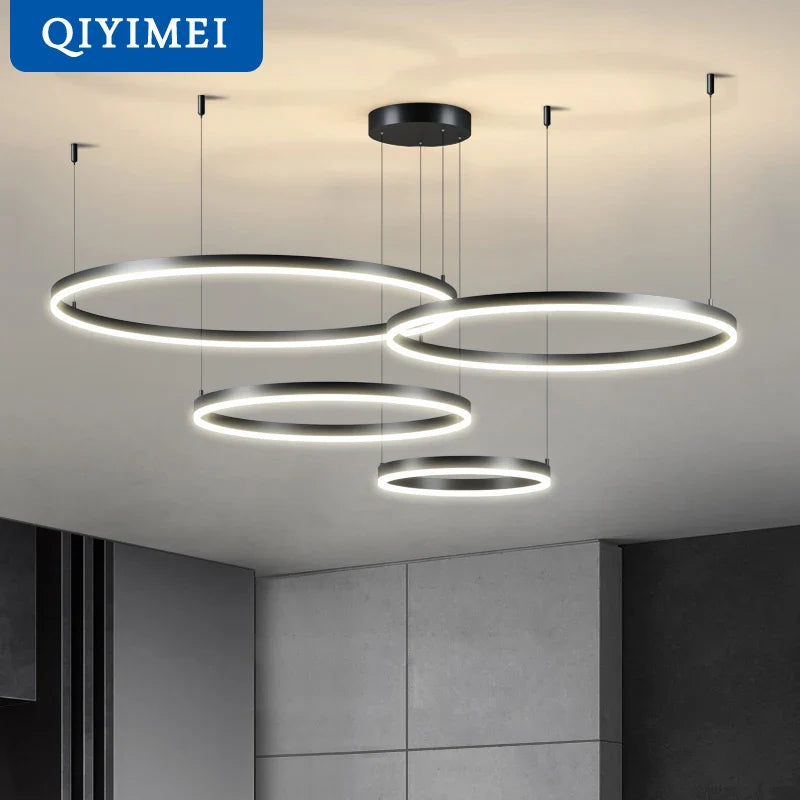 Afralia™ LED Chandeliers: Modern Luxury Lighting for Bedroom Dining Living Room