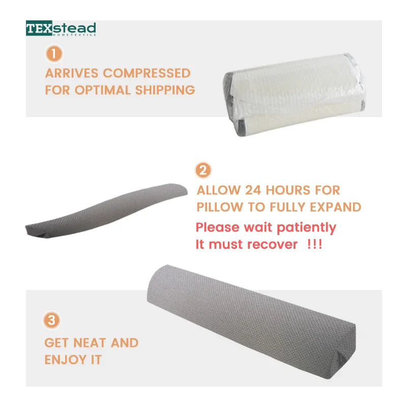 Afralia™ Bed Headboard Pillow Wedge - Mattress Gap Filler for Comfortable Sleep