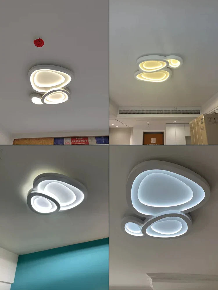 Afralia™ Modern Ceiling Chandelier Light for Bedroom Dining Living Kitchen Room