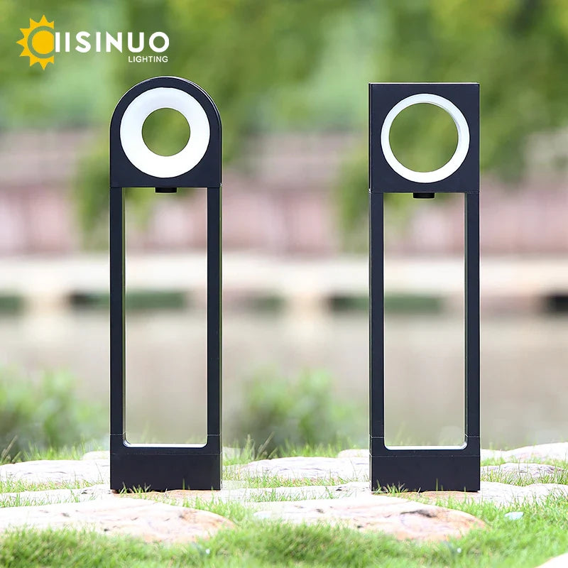 Afralia™ LED Path Light 12W Aluminum Pillar for Outdoor Garden, Pathway, Patio, Driveway