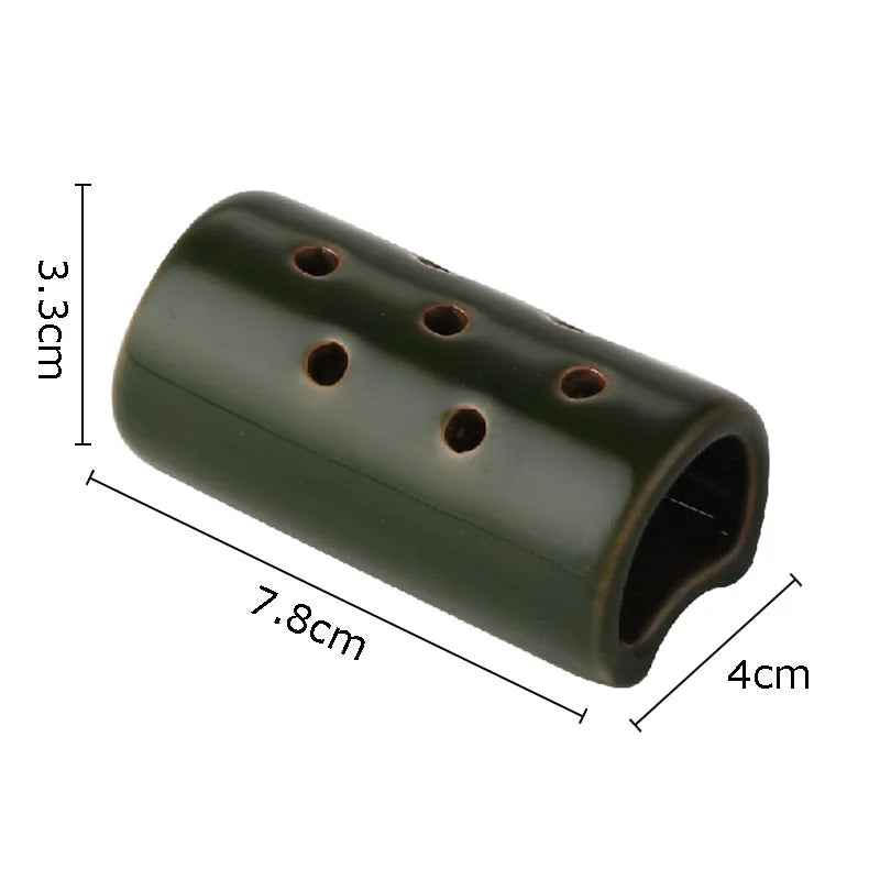 Afralia Lotus Seedpod Ceramic Vase Artificial Flower Pot Modern Desk Decor