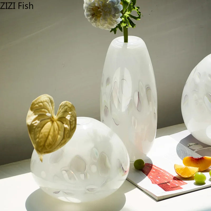 Afralia™ Glass Vase: Hydroponic Flower Pot for Elegant Table Decor