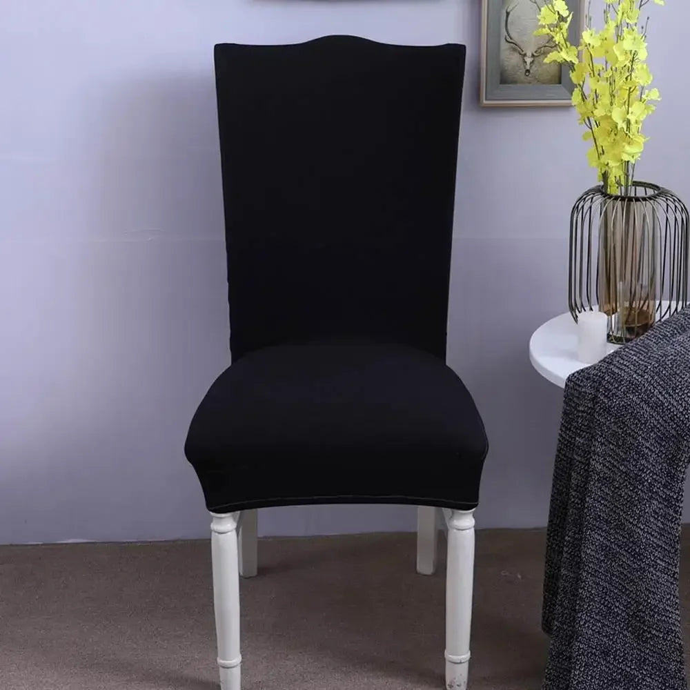 Afralia™ Spandex Stretch Solid Chair Cover Slipcover - Multifunctional Sofa Seat Case