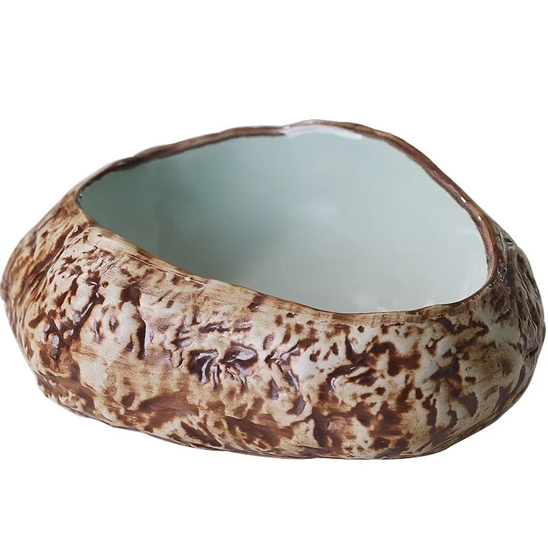 Afralia™ Ceramic Dessert Sashimi Ice Cream Snack Sushi Plate Dinner Serving Fruit Tray