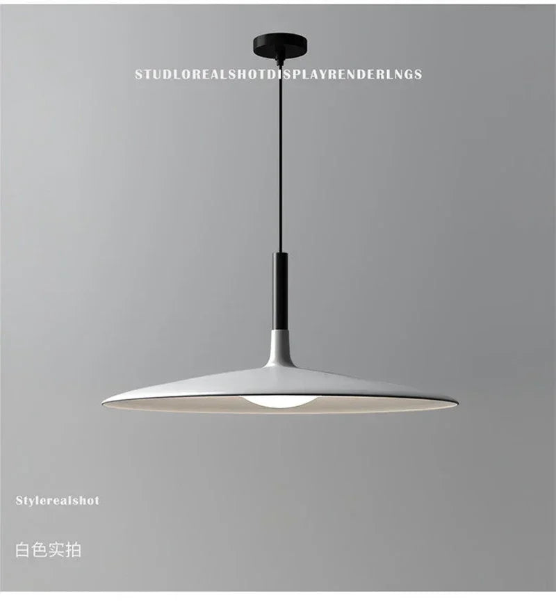 Afralia™ LED UFO Pendant Lights: Nordic Aluminium Round Lamps for Home Decor and Indoor Lighting