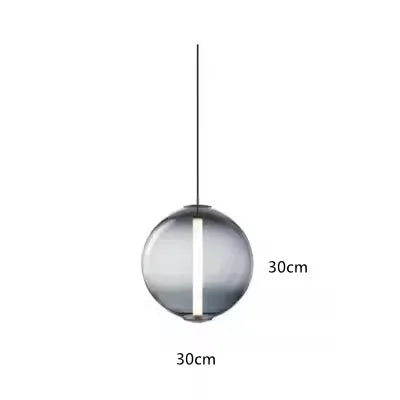 Afralia™ Nordic Glass Pendant Lights for Bedroom Dining Room Chandelier Lighting
