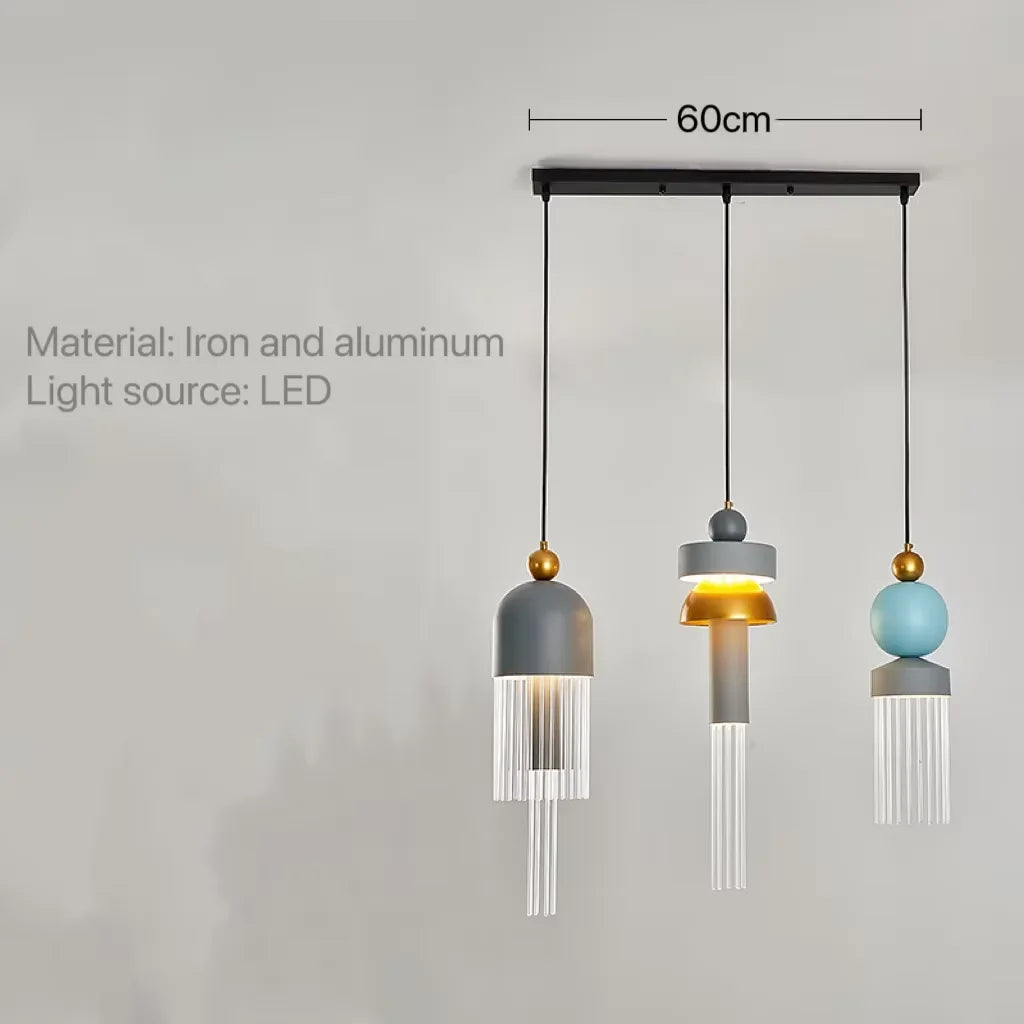 Afralia™ Nappe Pendant Light: Modern Macaron Lamp for Home, Restaurant, and Bar