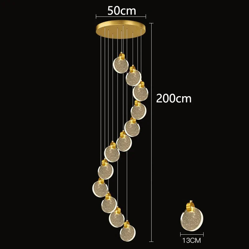 Afralia™ LED Pendant Chandeliers for Modern Home Decor and Indoor Lighting