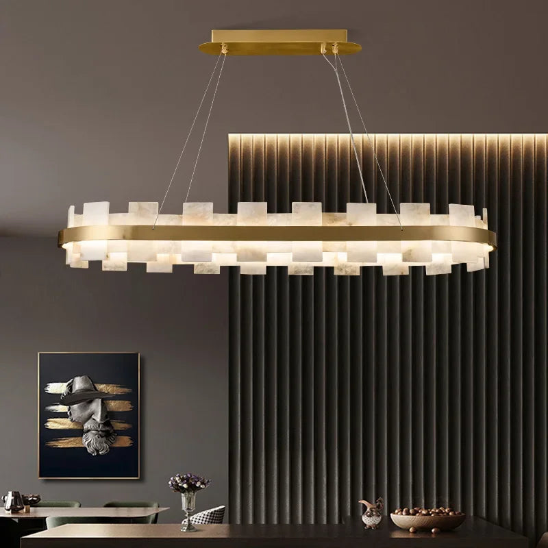 Afralia™ Bedroom Chandelier LED Pendant Lamp for Stylish Room Decor