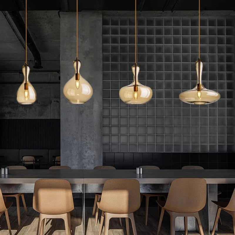 Afralia™ Modern LED Pendant Chandeliers for Living and Dining Rooms