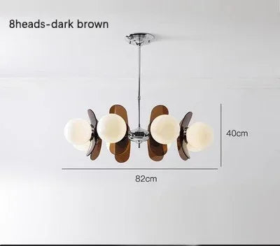 Afralia™ Medieval Glass Chandelier: Bauhaus Suspension Pendant Lamp for Dining Table