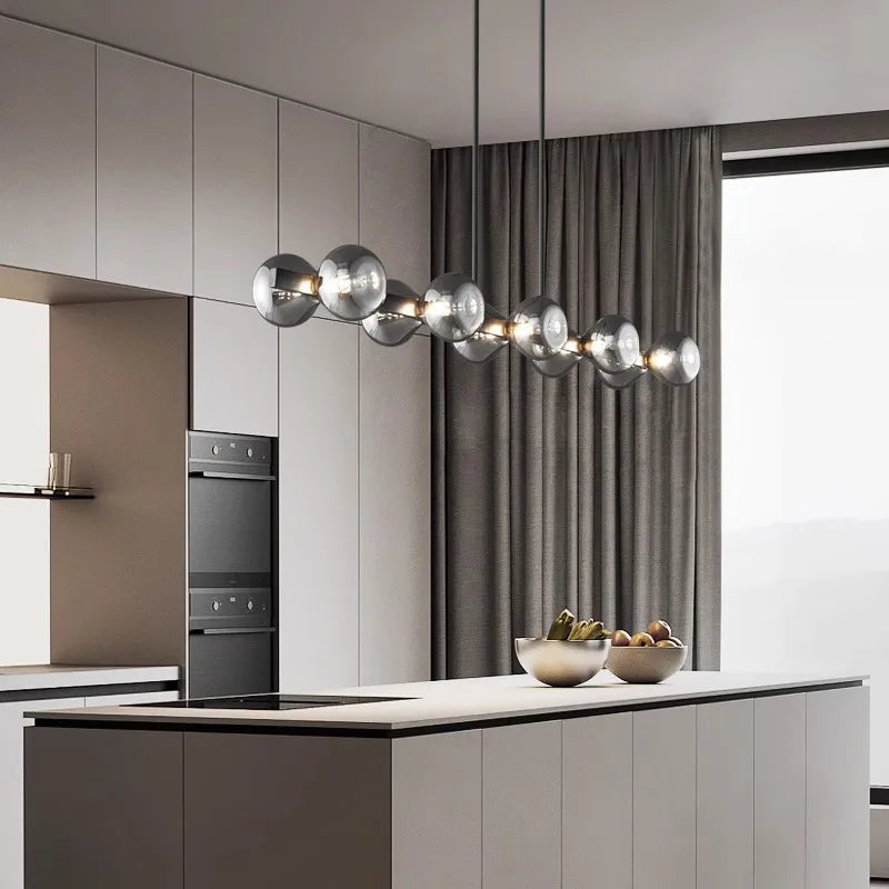 Afralia™ Modern LED Pendant Chandeliers for Home Decor and Indoor Lighting