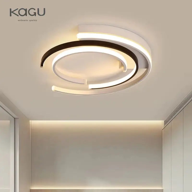 Afralia™ Modern LED Ceiling Light for Aisle, Living Room, Bedroom, Dining Room