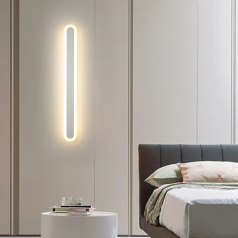 Afralia™ Nordic LED Wall Lamp Fixture for Living Room Bedroom Stairs