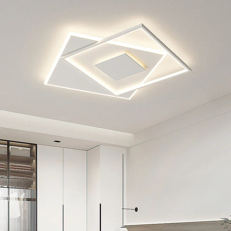 Afralia™ Nordic Flush Mount Led Ceiling Light for Modern Living Spaces